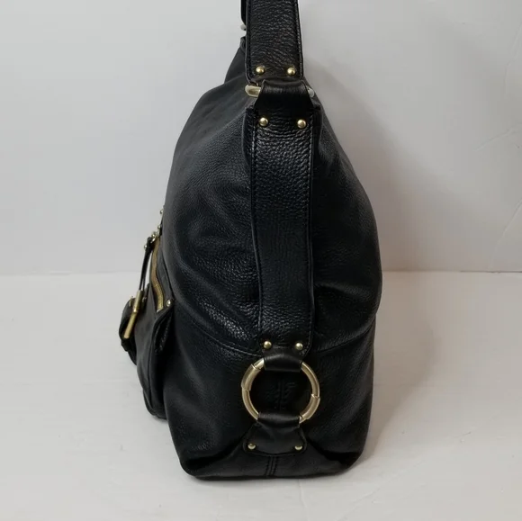 Michael kors pebble Leather shoulder bag - Picture 4 of 11
